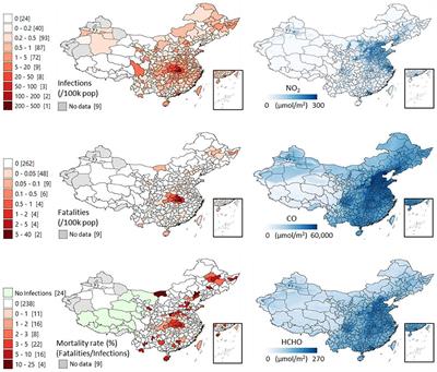 COVID-19 Higher Mortality in Chinese Regions With Chronic Exposure to Lower Air Quality